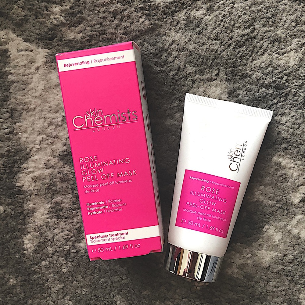 Skin Chemists London Rose Glow Peel Off Mask